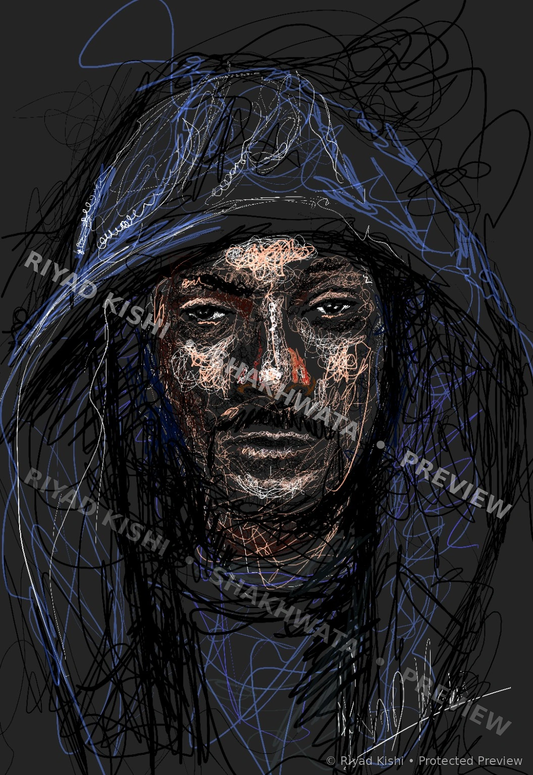 Snoop Dogg — Scribble Portrait